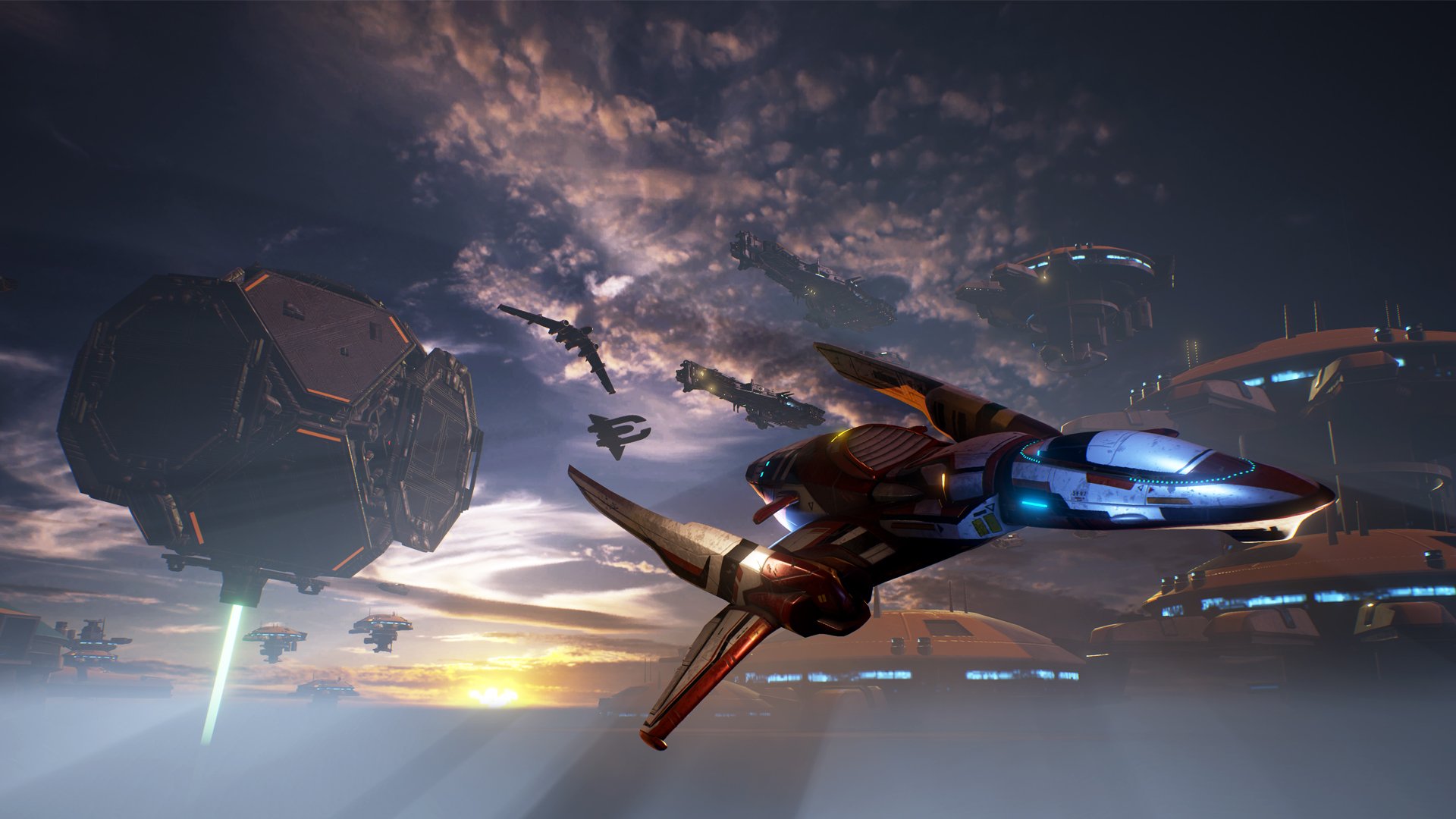 Скриншот из игры NIGHTSTAR: Rogue Wings - 1