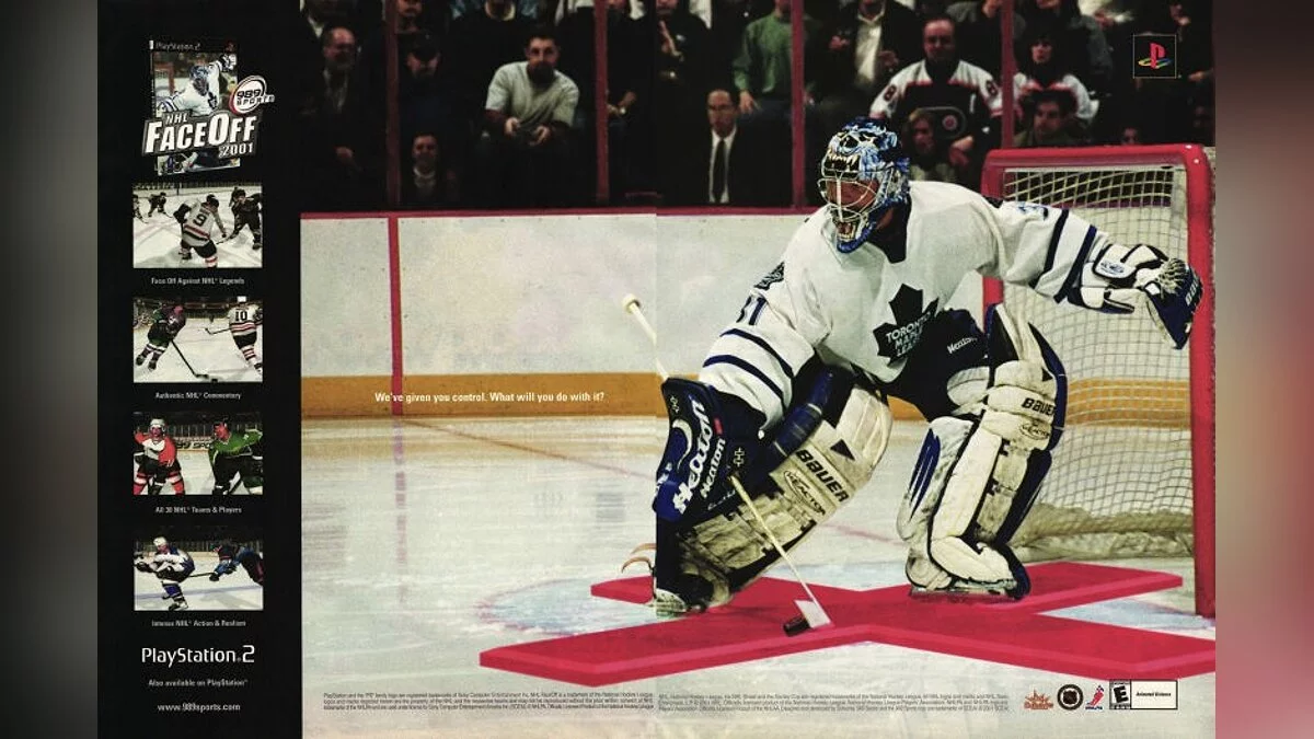 Скриншот из игры NHL FaceOff 2001 - 1