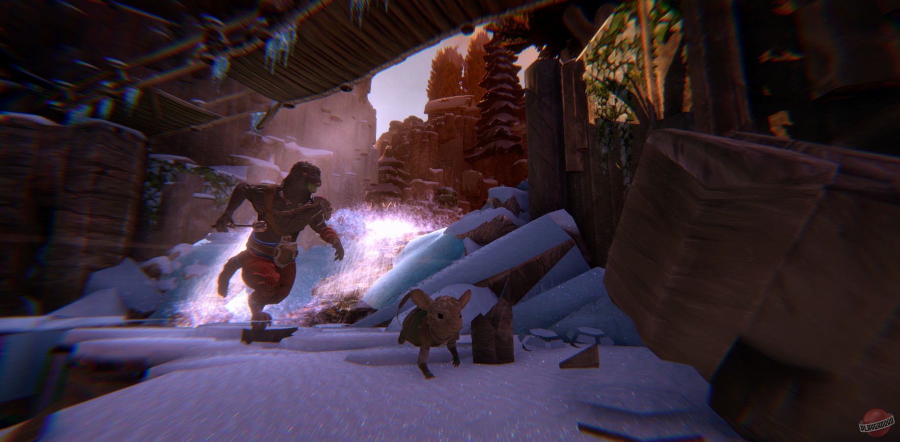 Скриншот из игры The Lost Legends of Redwall: The Scout - 14