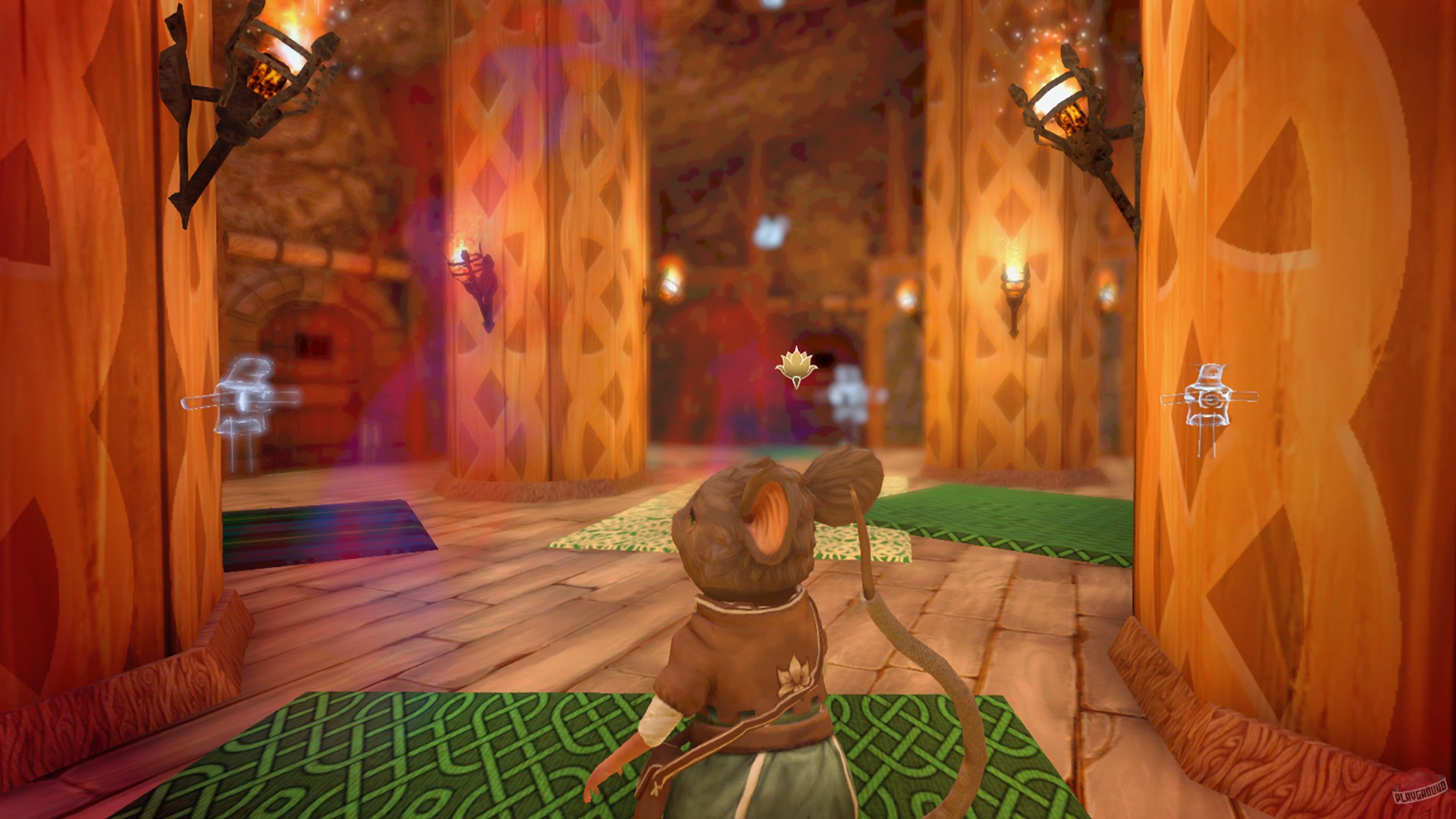 Скриншот из игры The Lost Legends of Redwall: The Scout - 16