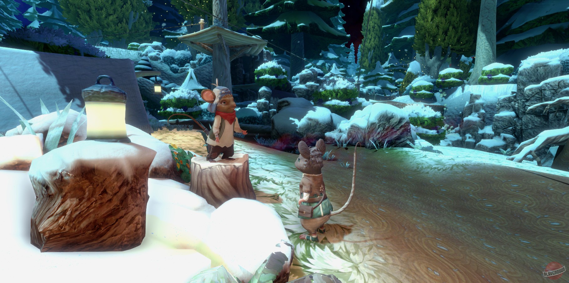 Скриншот из игры The Lost Legends of Redwall: The Scout - 4