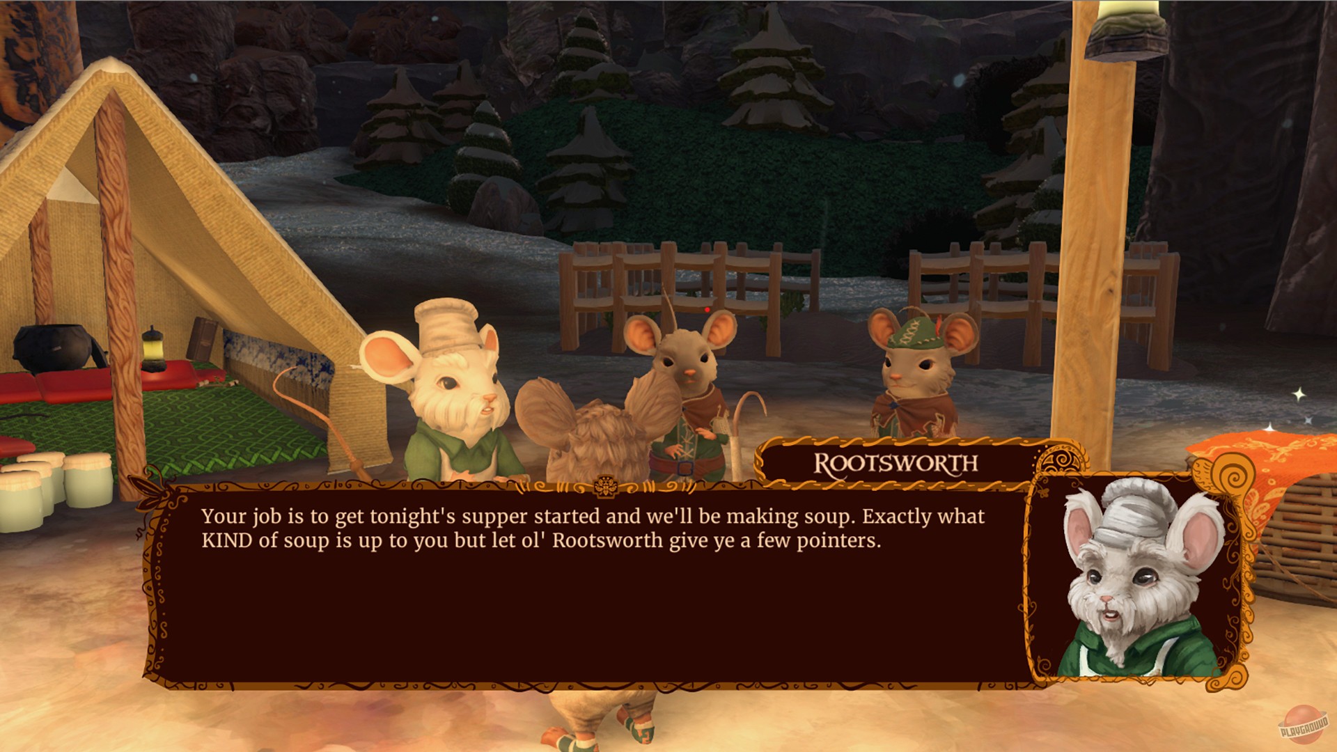 Скриншот из игры The Lost Legends of Redwall: The Scout - 25