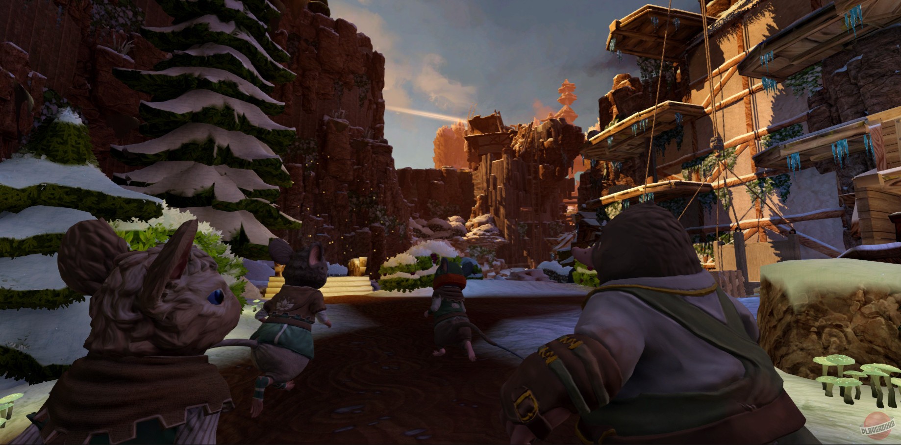 Скриншот из игры The Lost Legends of Redwall: The Scout - 17