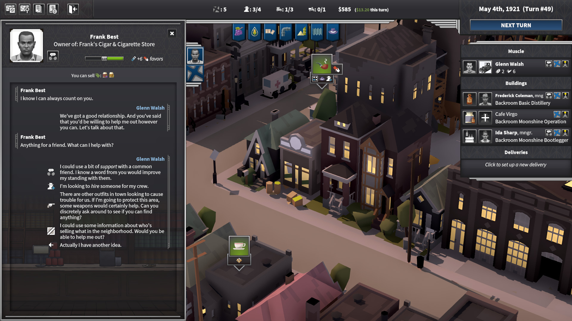 Скриншот из игры City of Gangsters - 41