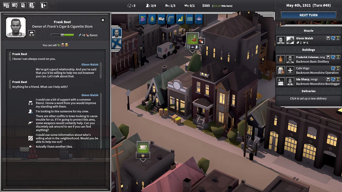 Скриншот из игры City of Gangsters - 43