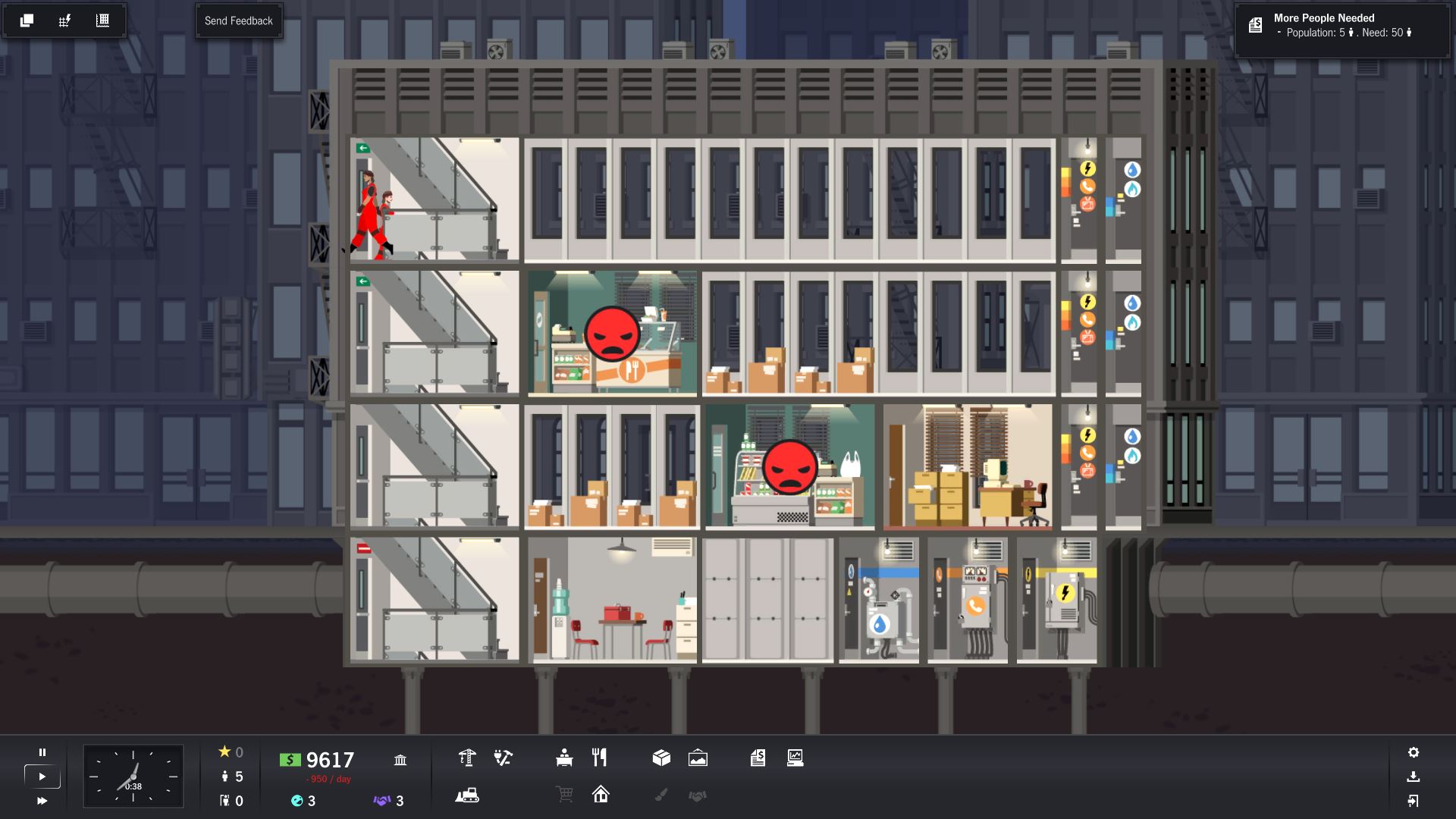 Скриншот из игры Project Highrise - 17
