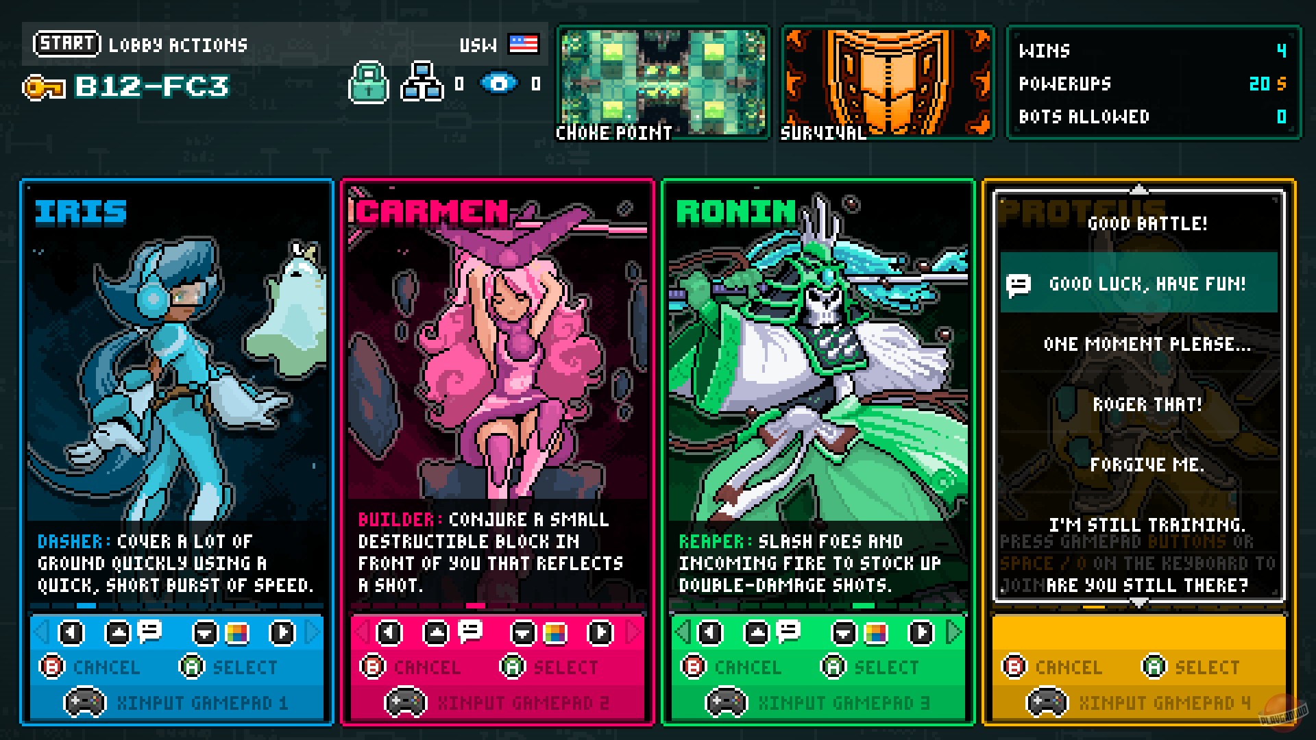 Скриншот из игры Invisigun Heroes - 23