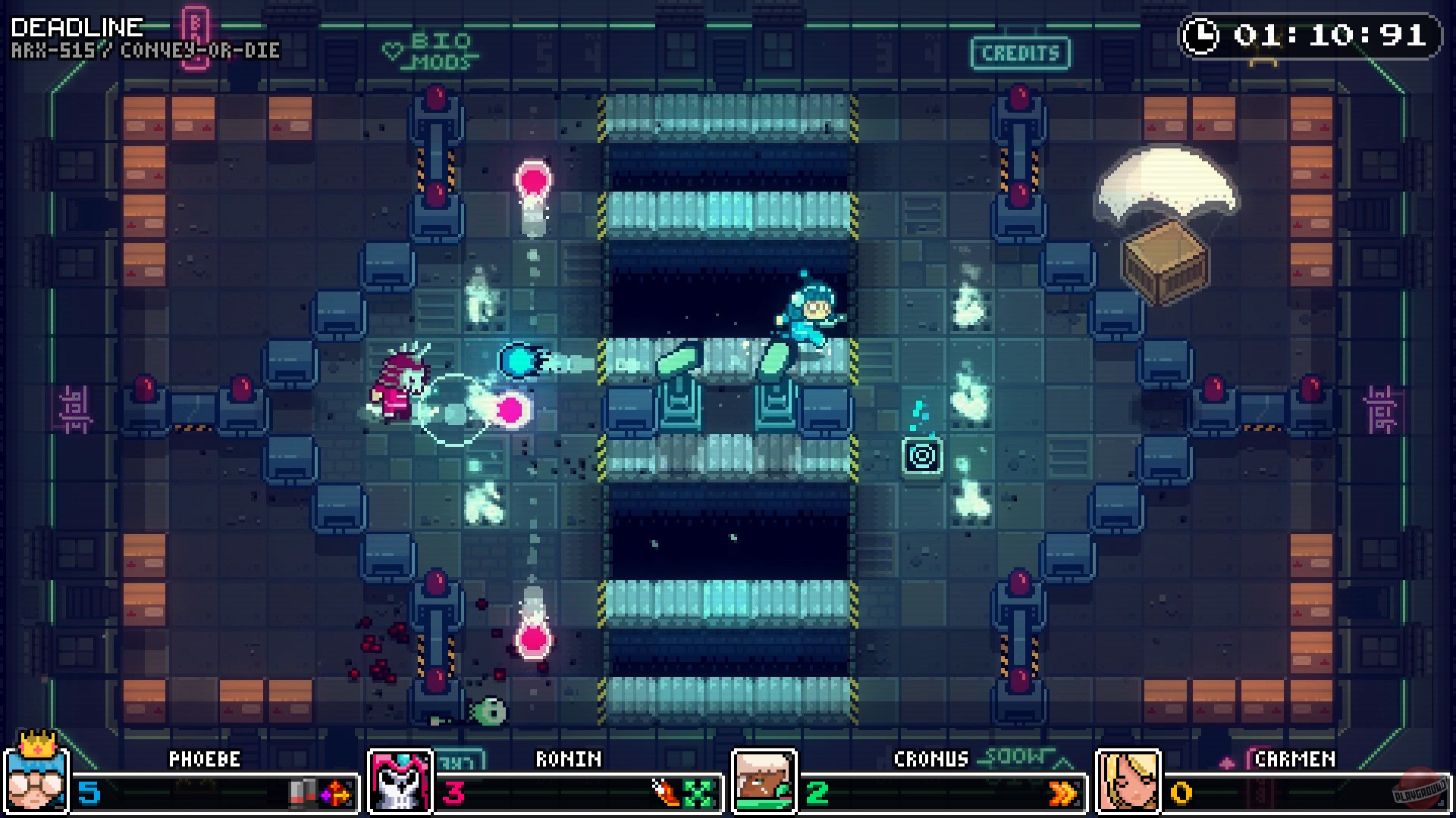 Скриншот из игры Invisigun Heroes - 30