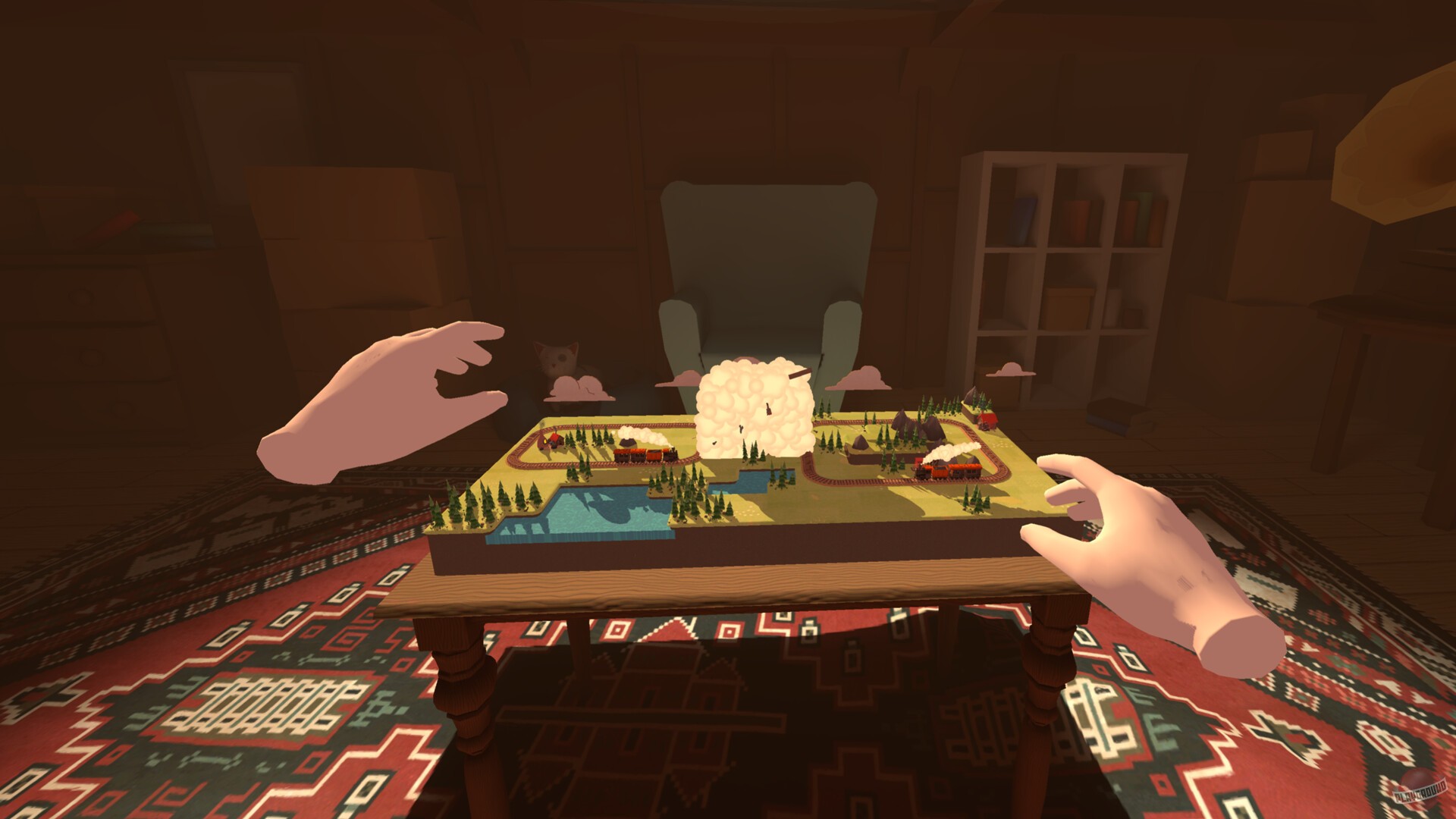 Скриншот из игры Toy Trains - 10