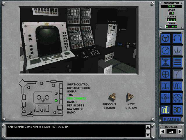 Скриншот из игры 688(I) Hunter/Killer - 8