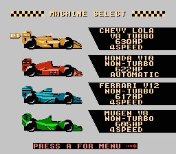 Скриншот из игры Michael Andretti's World GP - 24