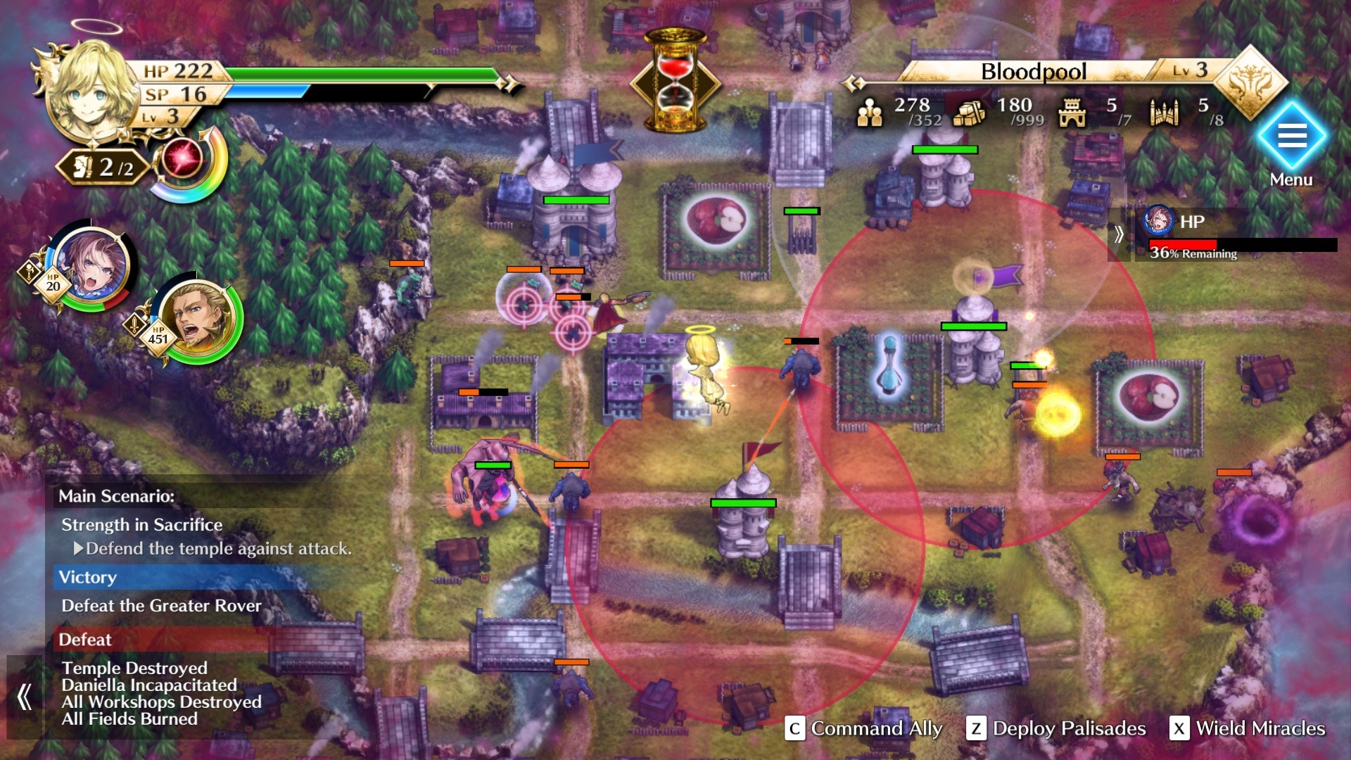 Скриншот из игры Actraiser Renaissance - 14