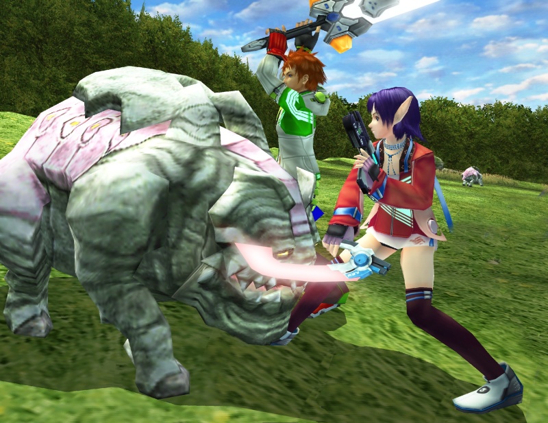 Скриншот из игры Phantasy Star Universe - 43
