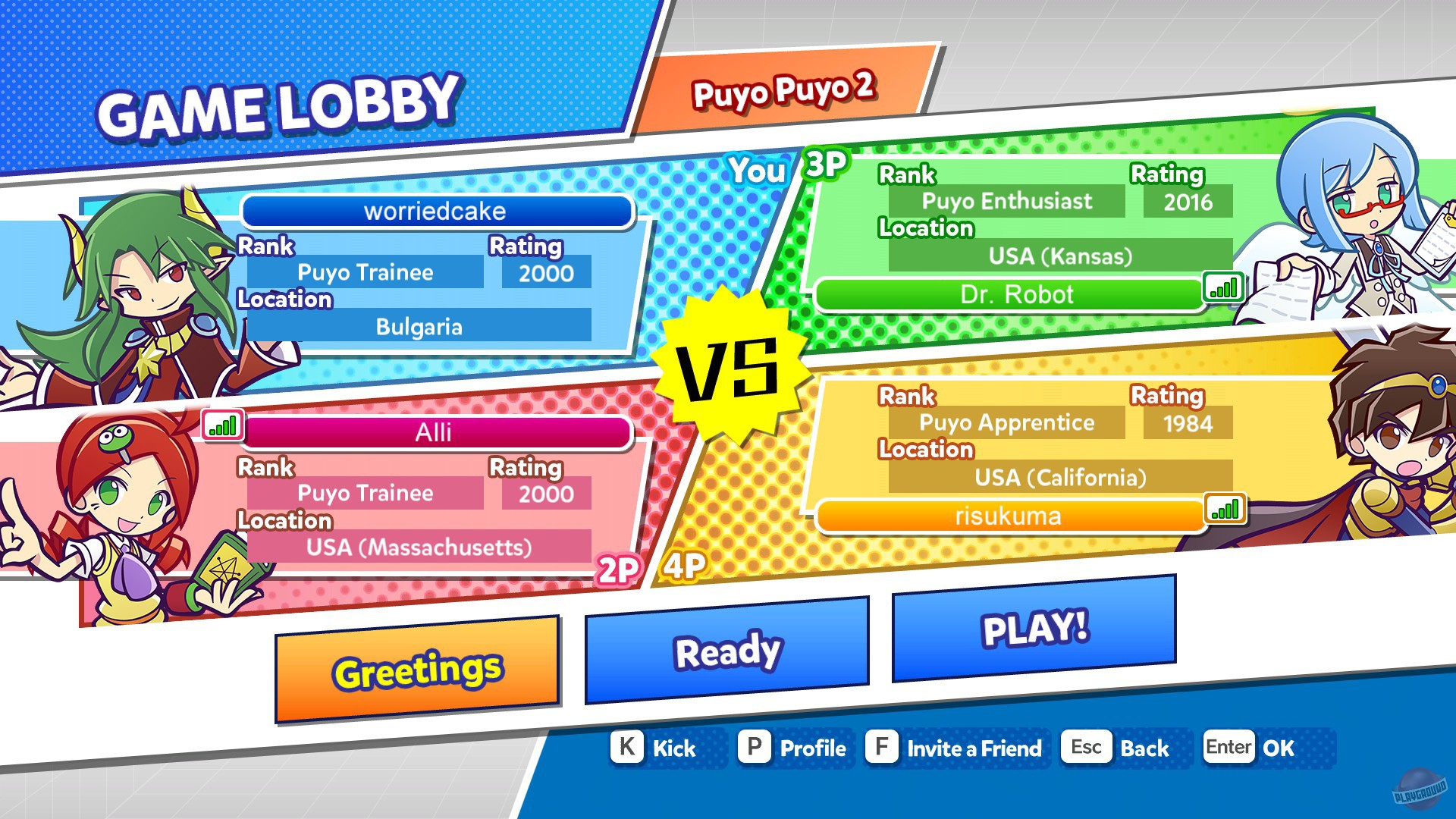 Скриншот из игры Puyo Puyo Champions - 11
