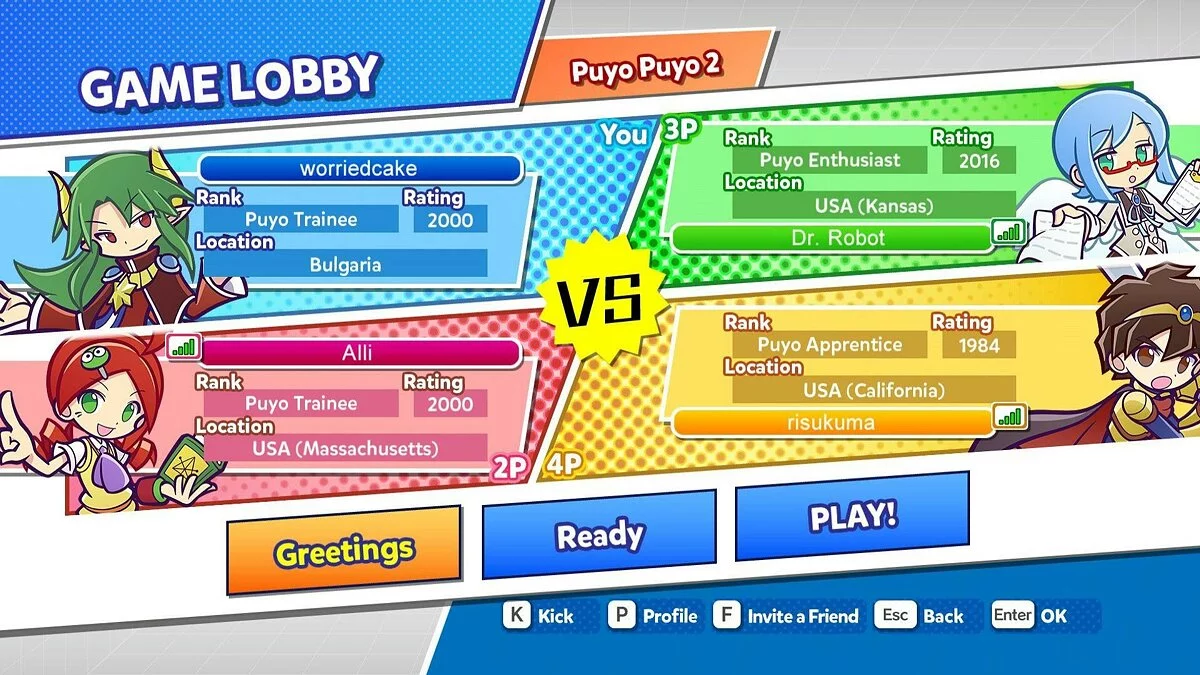 Скриншот из игры Puyo Puyo Champions - 2