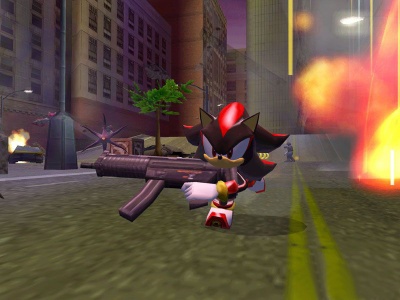 Скриншот из игры Shadow the Hedgehog - 24