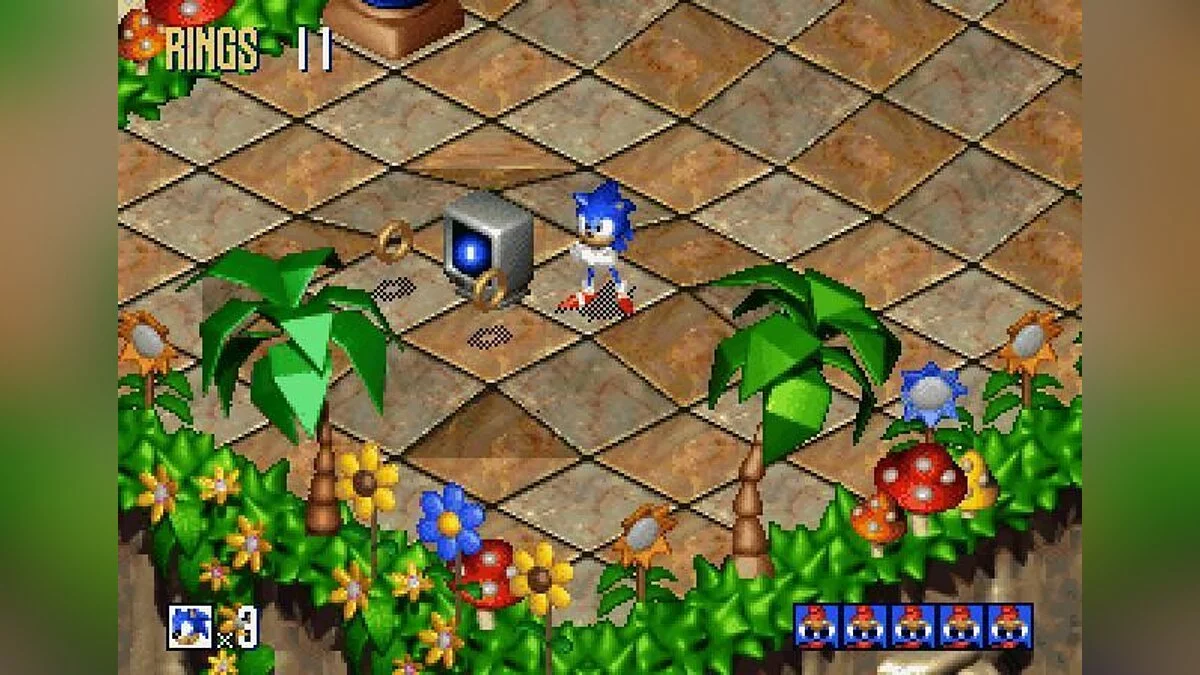 Скриншот из игры Sonic 3D Blast - 2