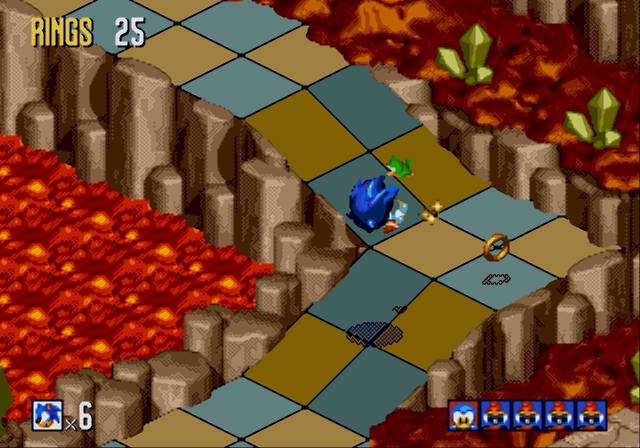 Скриншот из игры Sonic 3D Blast - 1