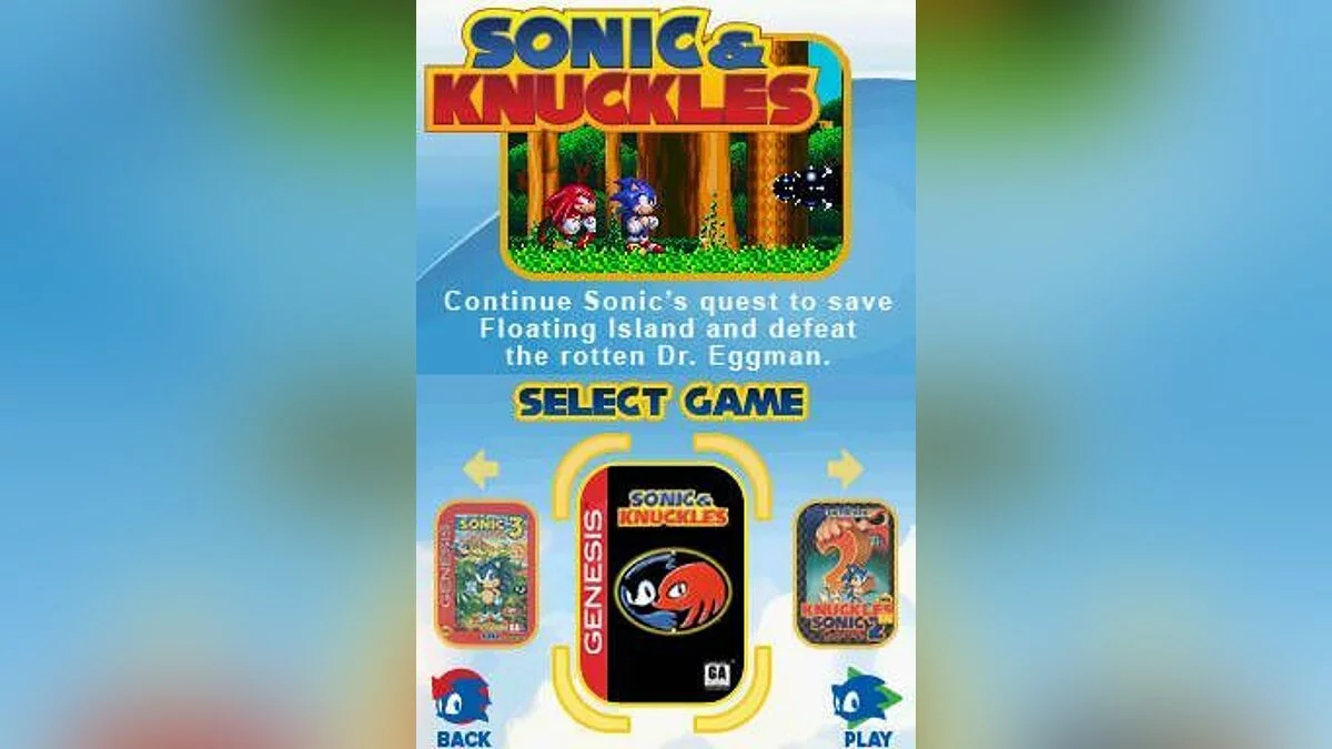 Скриншот из игры Sonic Classic Collection - 2
