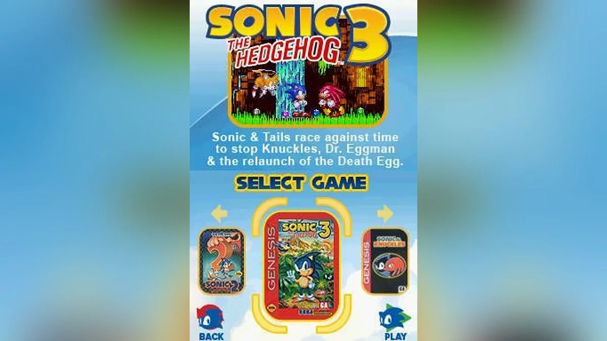 Скриншот из игры Sonic Classic Collection - 9
