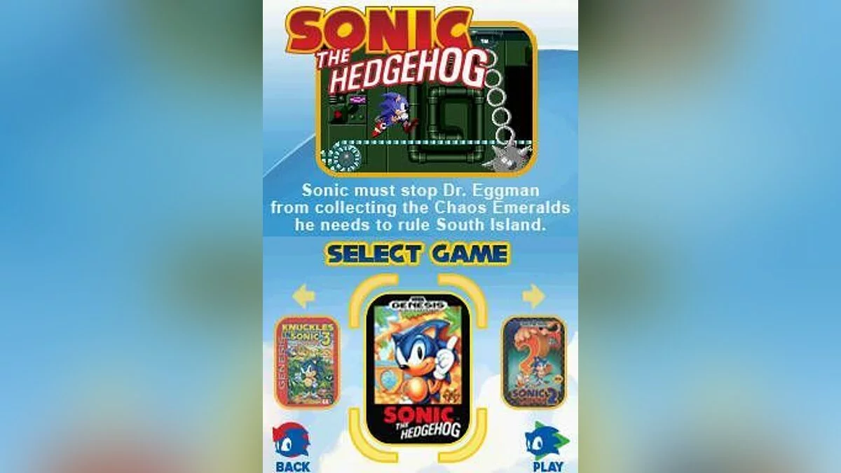 Скриншот из игры Sonic Classic Collection - 3