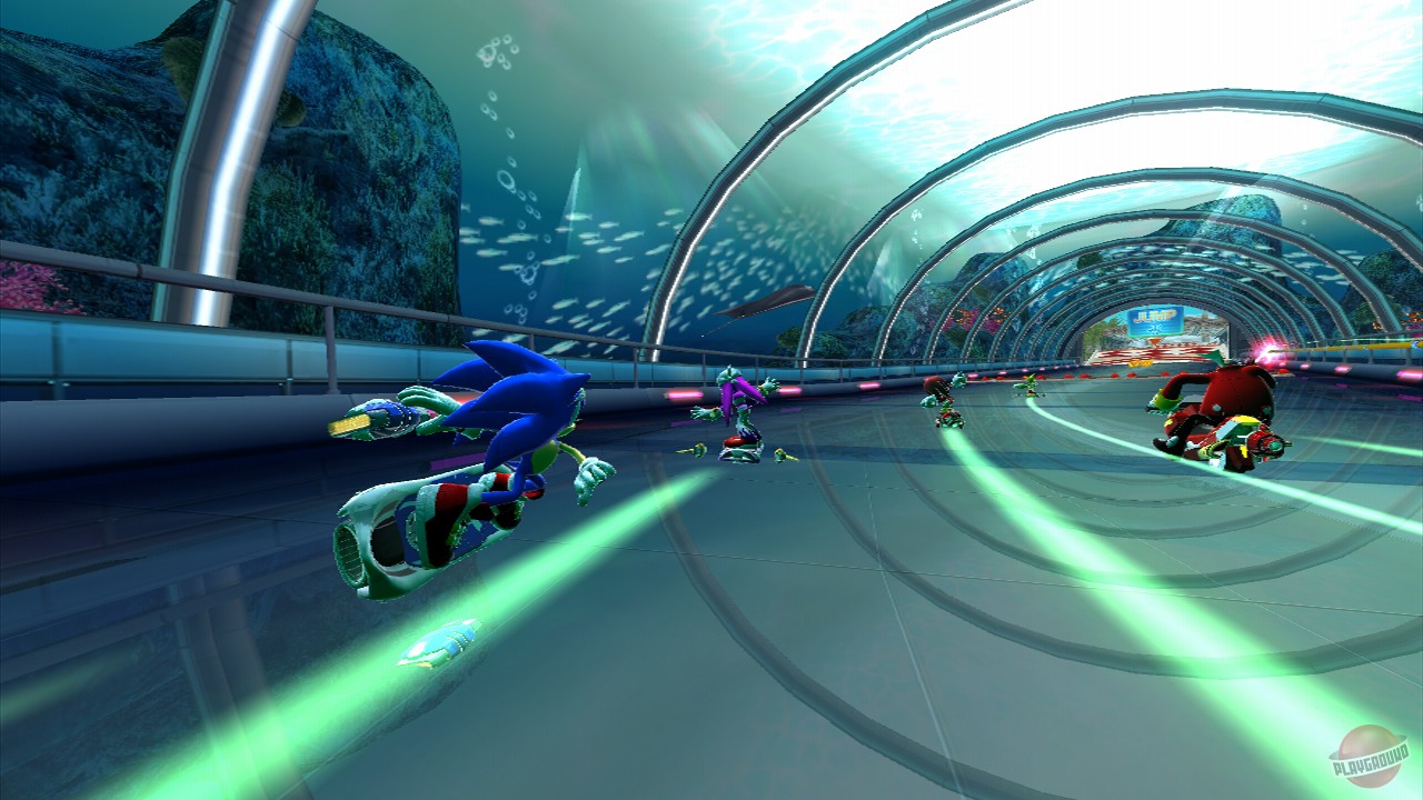 Скриншот из игры SONIC FREE RIDERS - 31