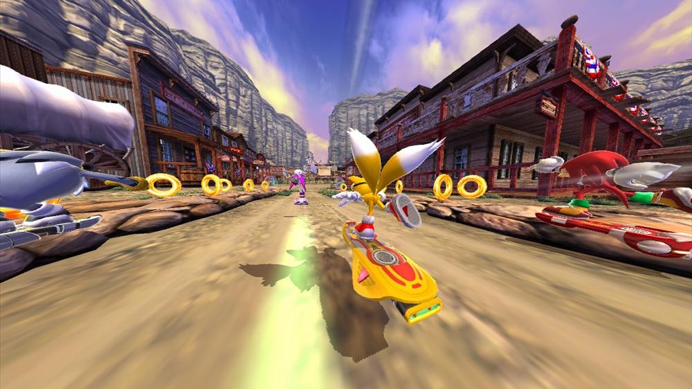 Скриншот из игры SONIC FREE RIDERS - 29