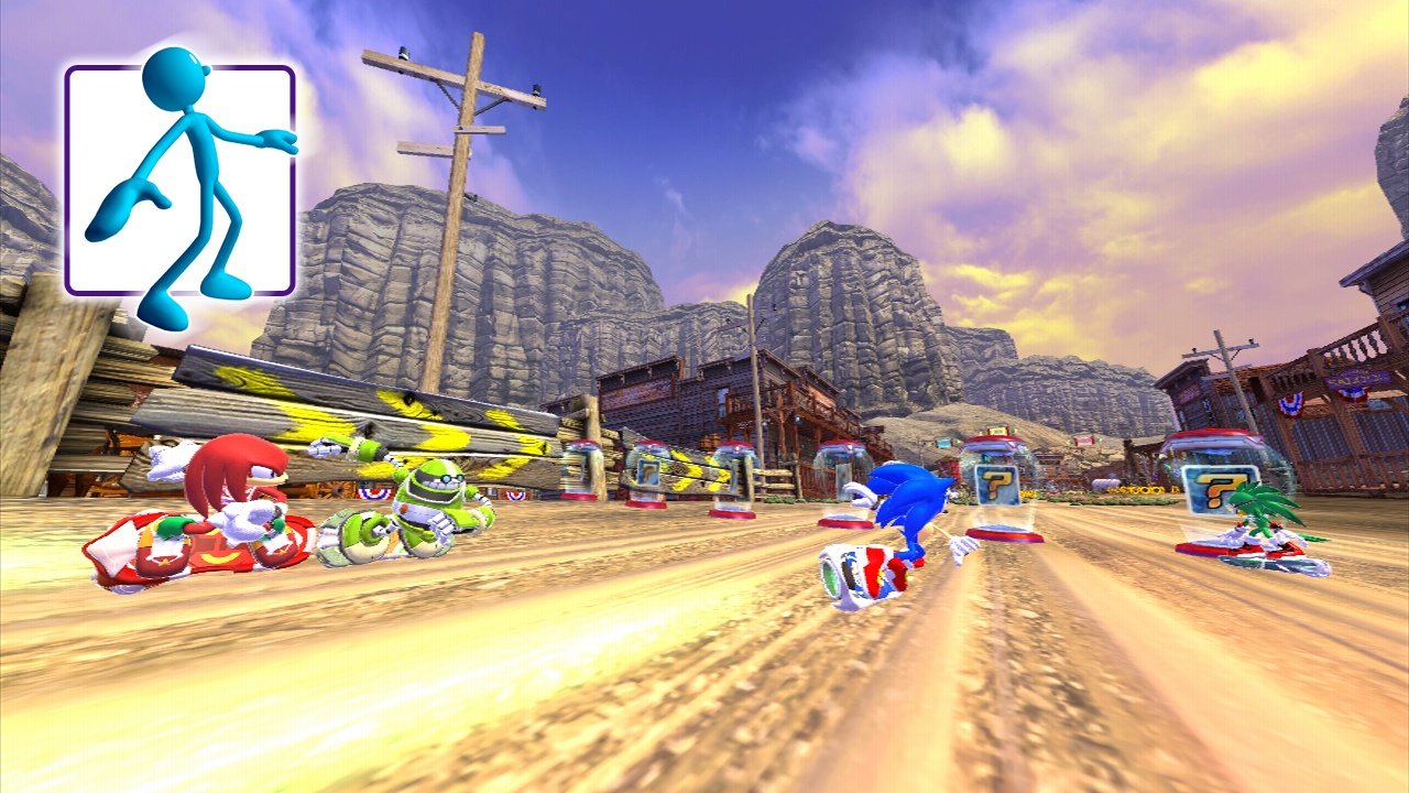 Скриншот из игры SONIC FREE RIDERS - 56