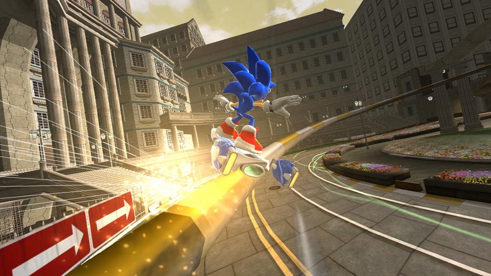 Скриншот из игры SONIC FREE RIDERS - 51