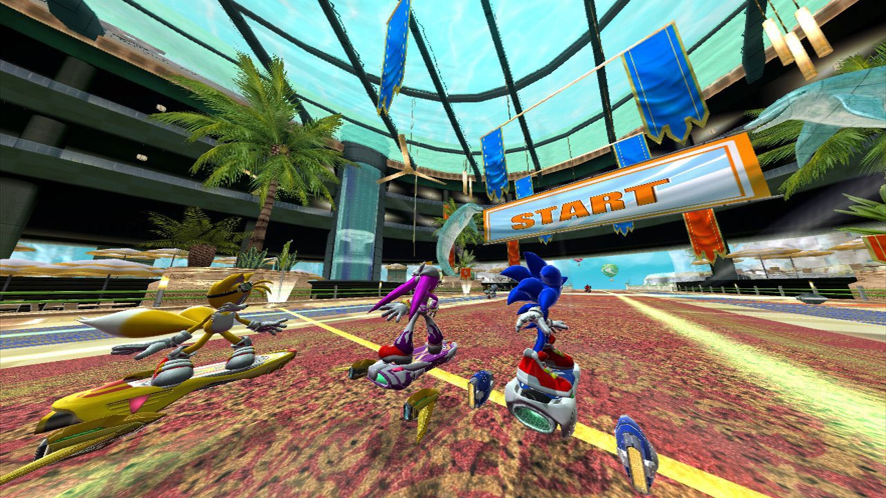 Скриншот из игры SONIC FREE RIDERS - 59