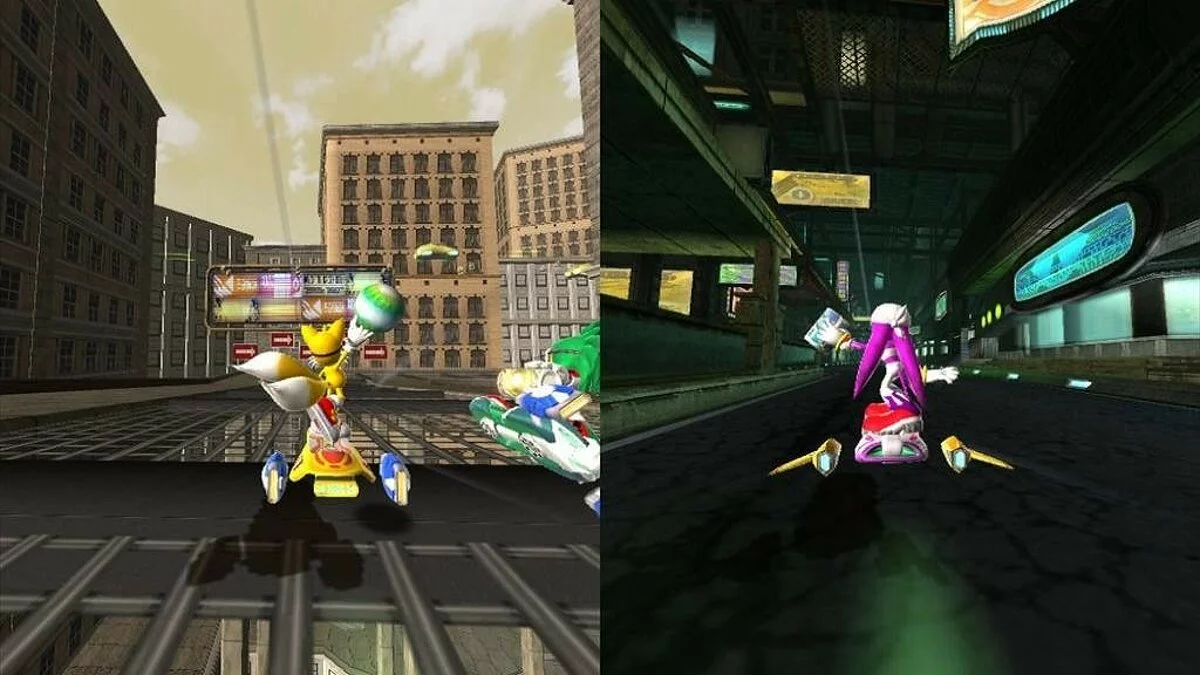 Скриншот из игры SONIC FREE RIDERS - 38