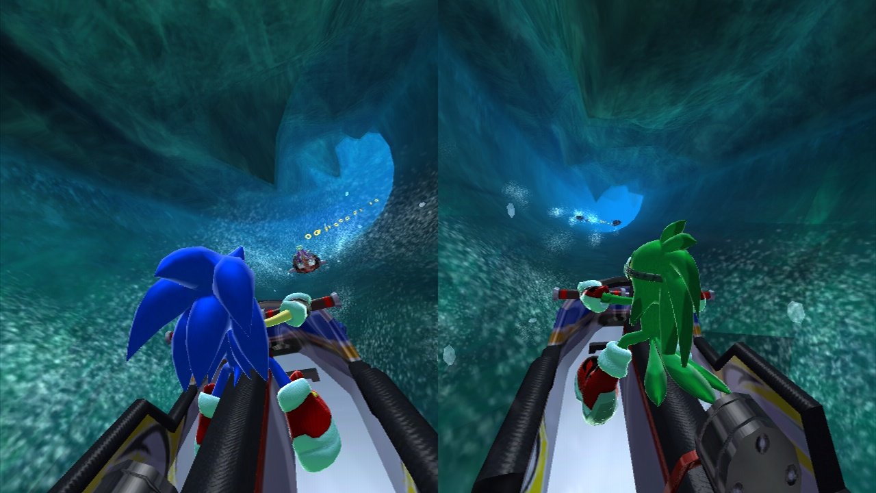 Скриншот из игры SONIC FREE RIDERS - 23