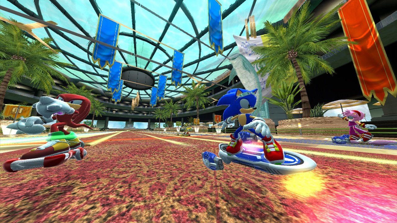 Скриншот из игры SONIC FREE RIDERS - 63