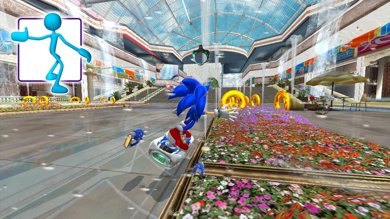 Скриншот из игры SONIC FREE RIDERS - 26