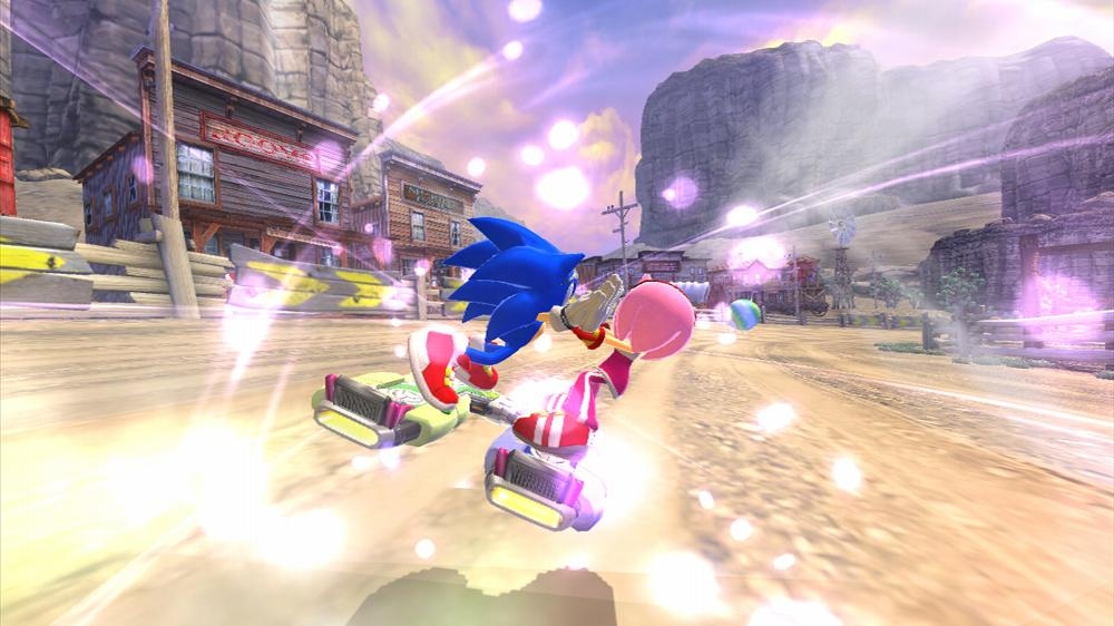 Скриншот из игры SONIC FREE RIDERS - 24