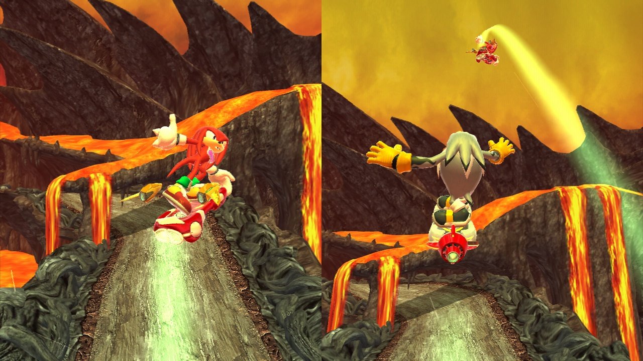 Скриншот из игры SONIC FREE RIDERS - 49