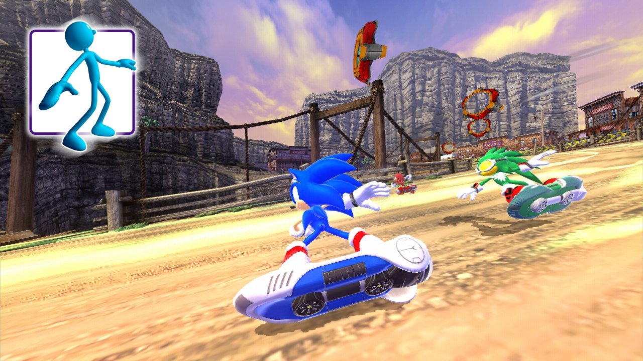 Скриншот из игры SONIC FREE RIDERS - 39