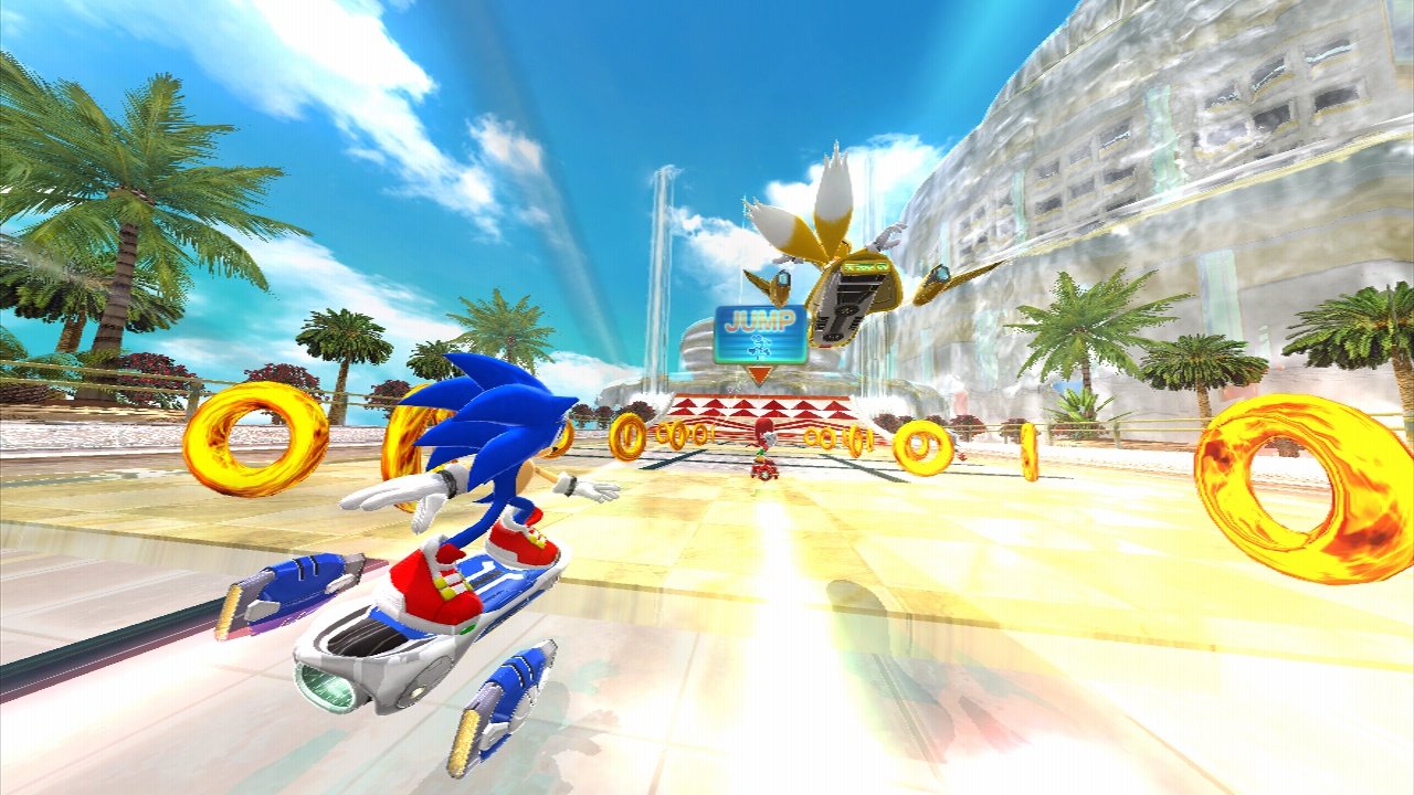 Скриншот из игры SONIC FREE RIDERS - 44