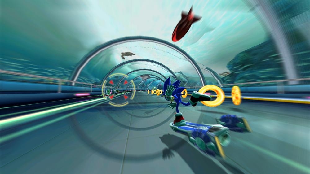 Скриншот из игры SONIC FREE RIDERS - 8