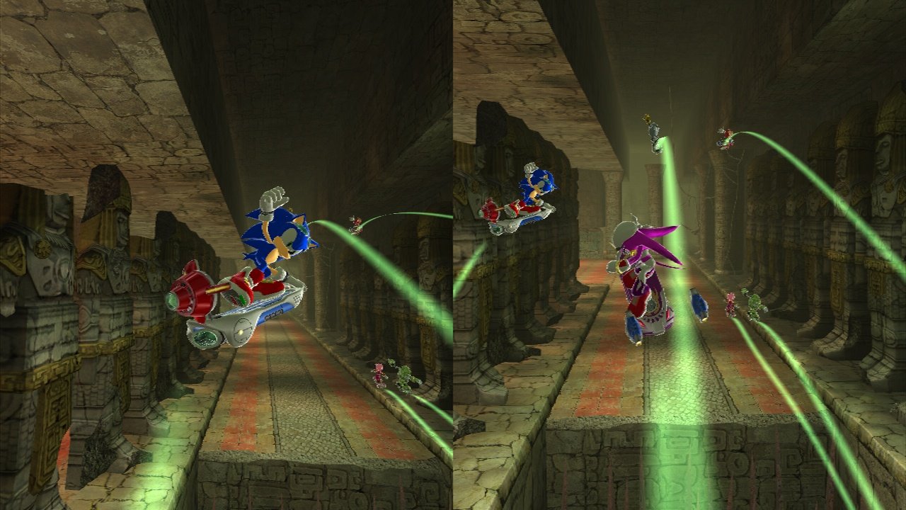 Скриншот из игры SONIC FREE RIDERS - 20