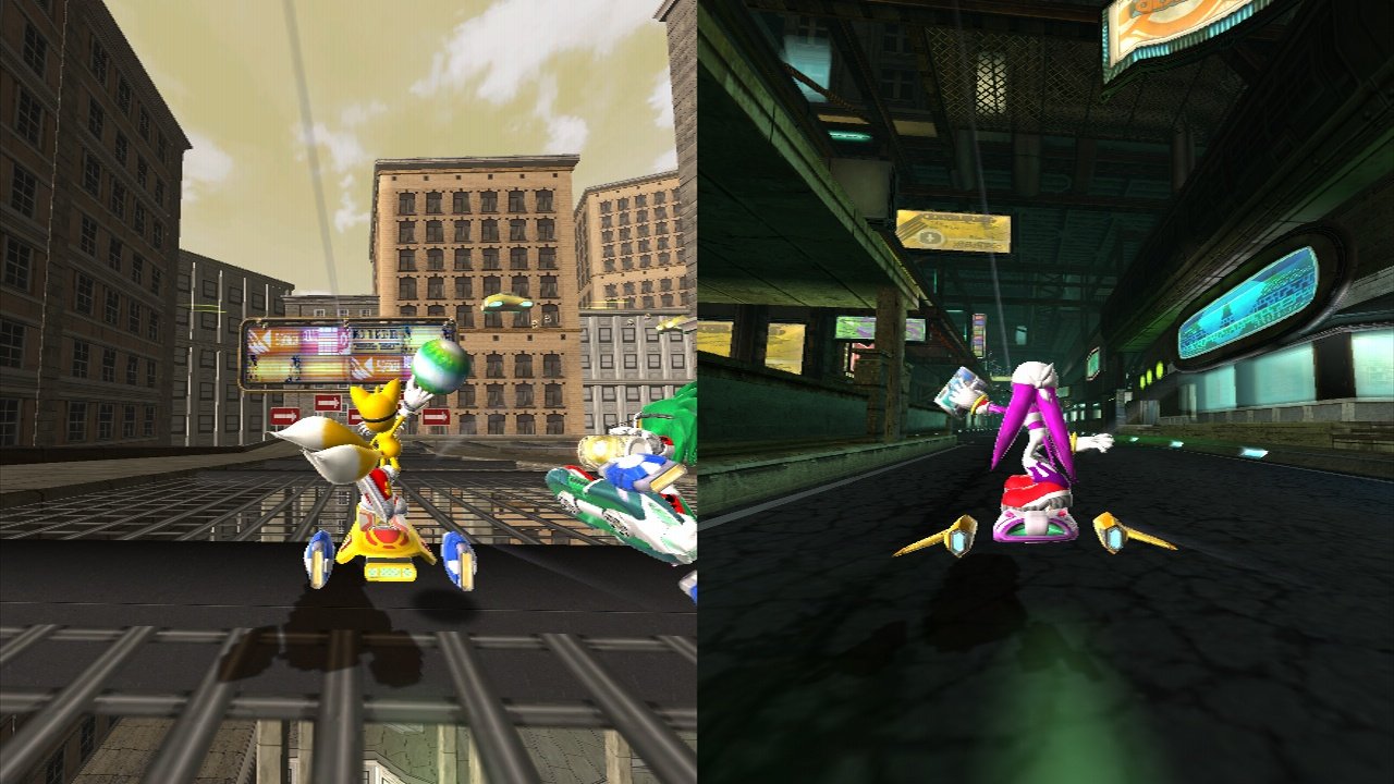 Скриншот из игры SONIC FREE RIDERS - 7
