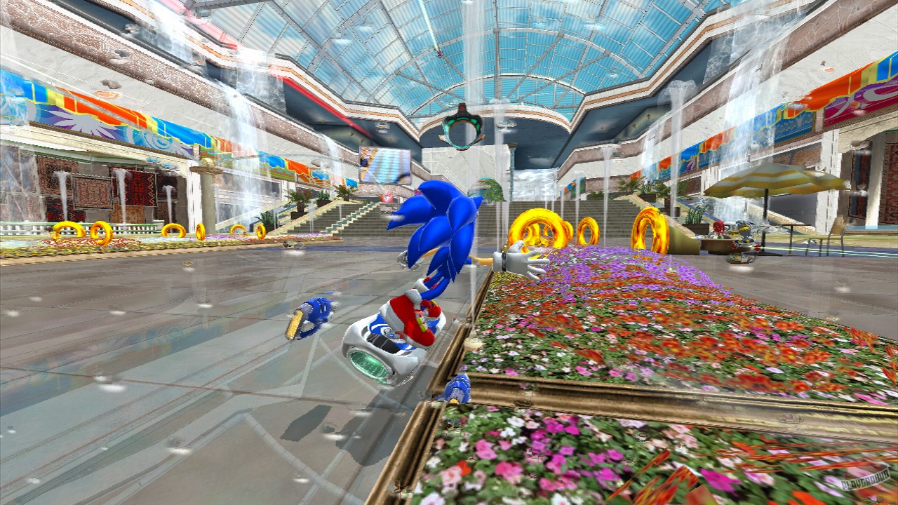 Скриншот из игры SONIC FREE RIDERS - 5