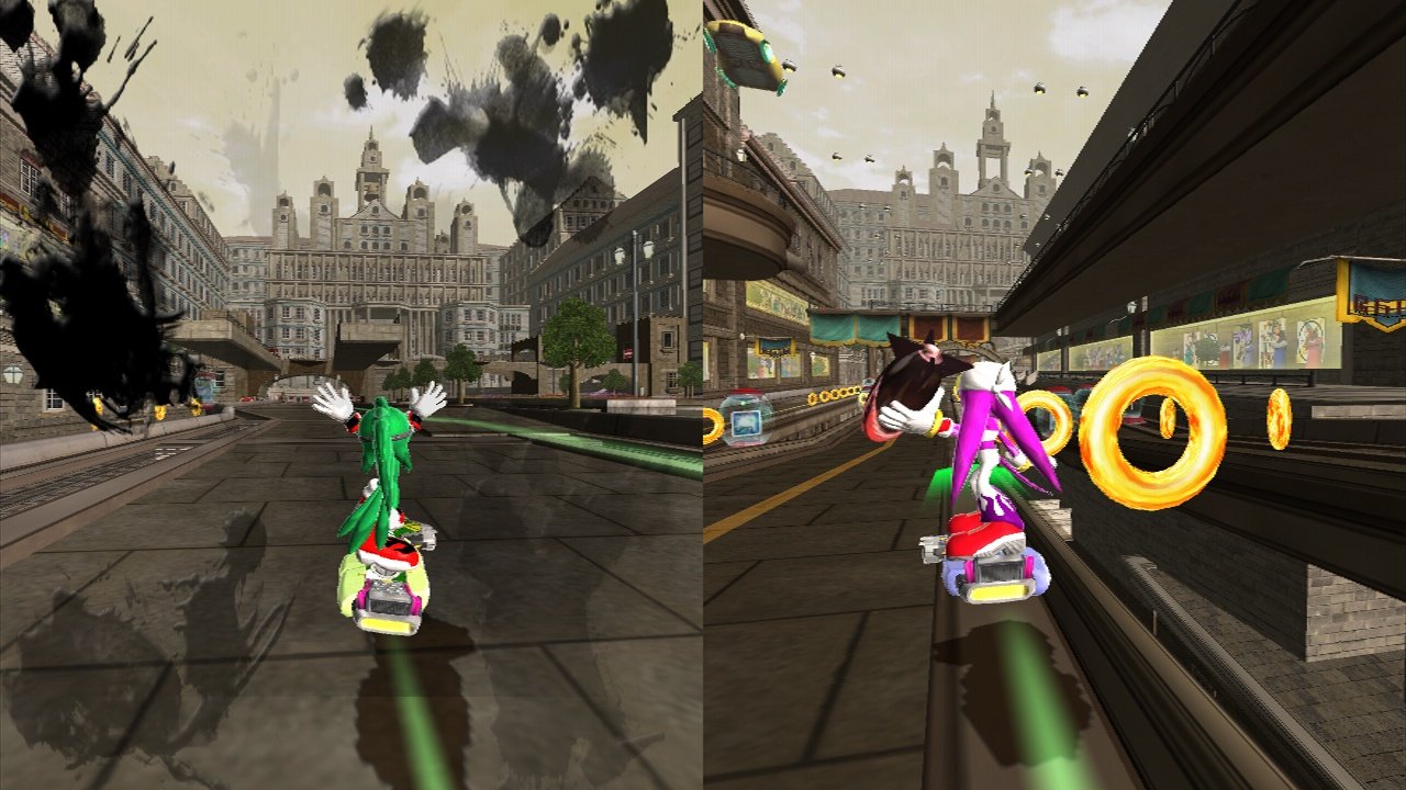 Скриншот из игры SONIC FREE RIDERS - 32