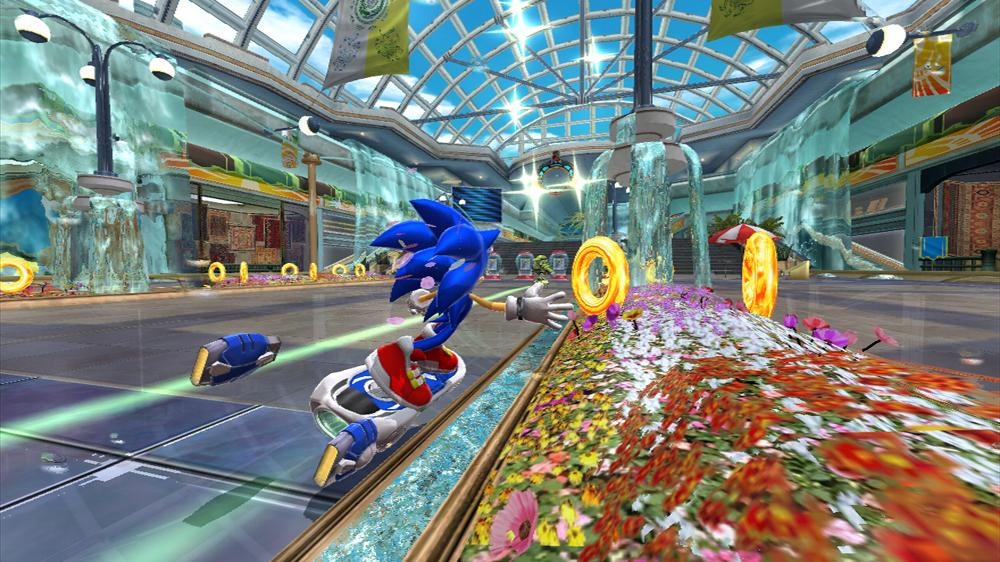 Скриншот из игры SONIC FREE RIDERS - 37