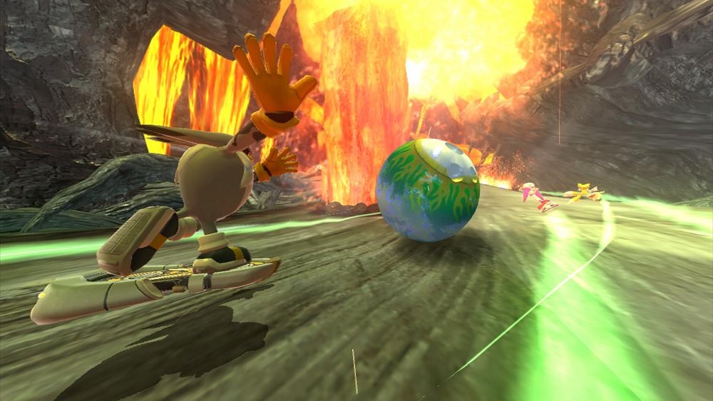Скриншот из игры SONIC FREE RIDERS - 19