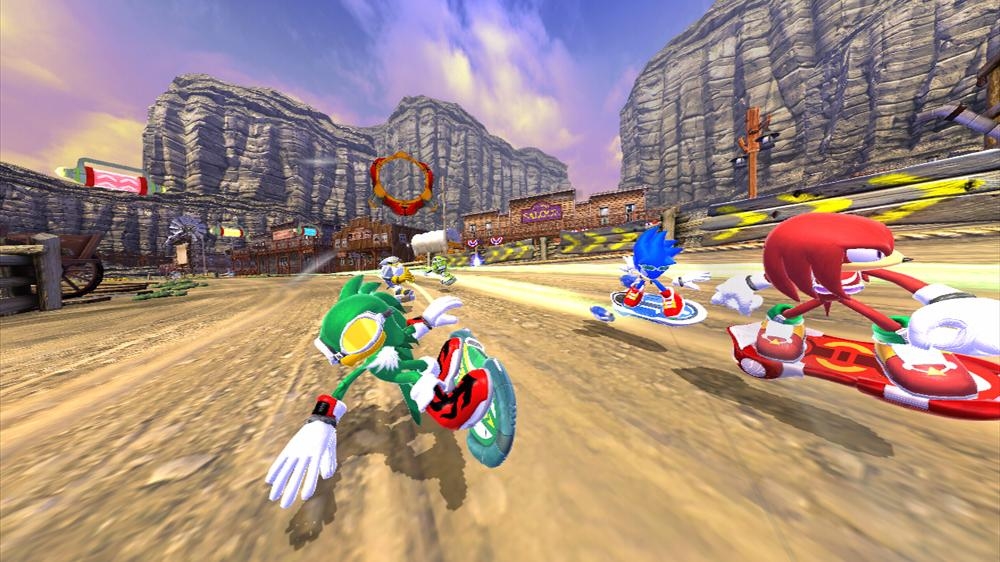 Скриншот из игры SONIC FREE RIDERS - 14