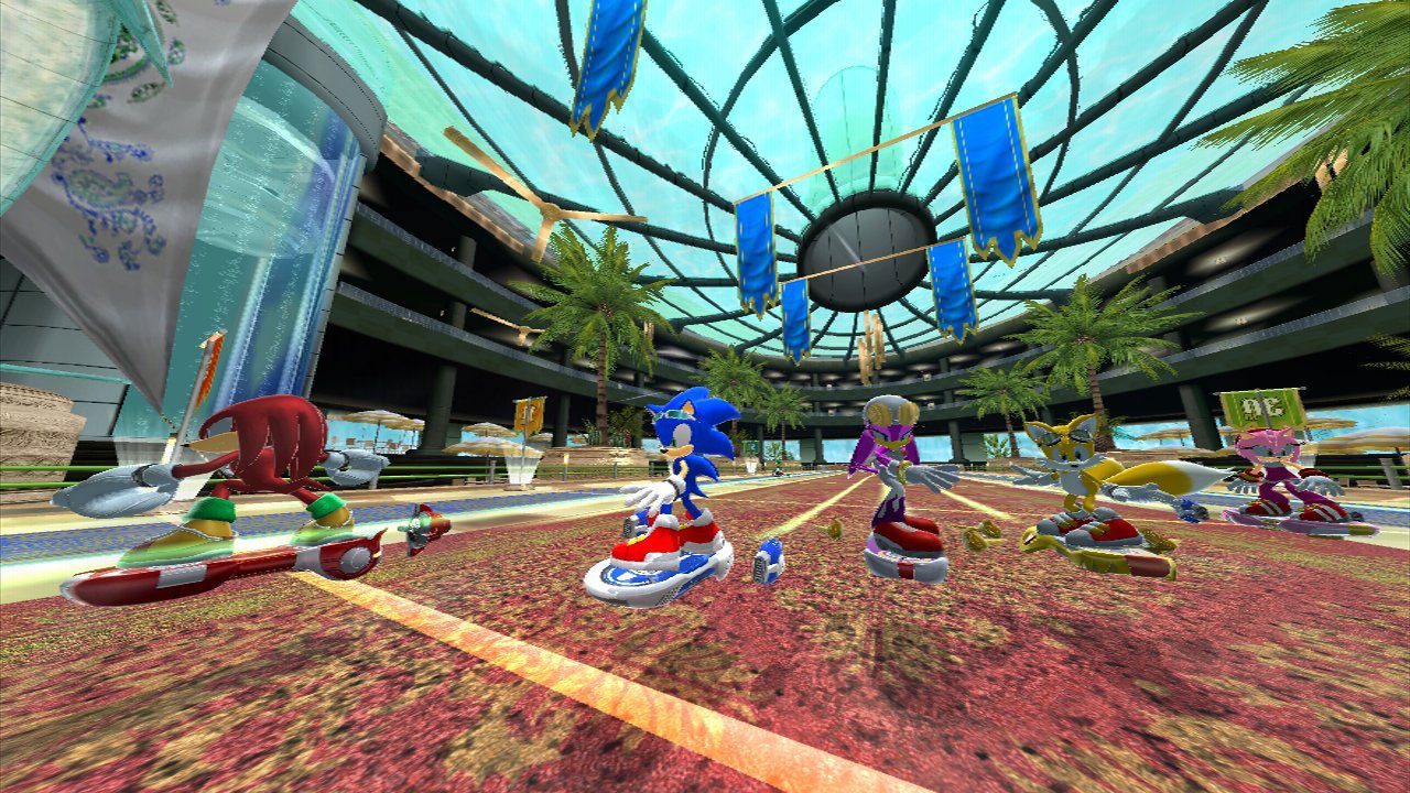 Скриншот из игры SONIC FREE RIDERS - 62