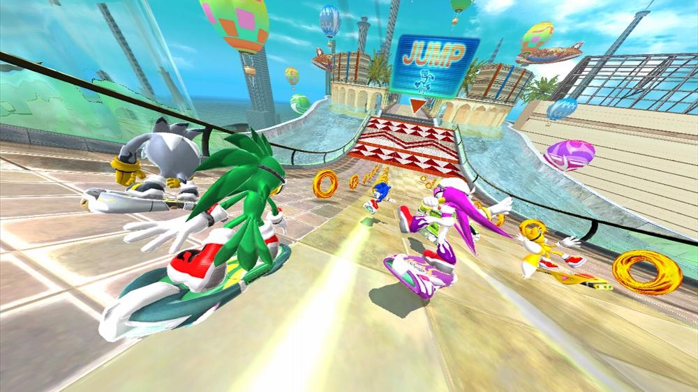Скриншот из игры SONIC FREE RIDERS - 75