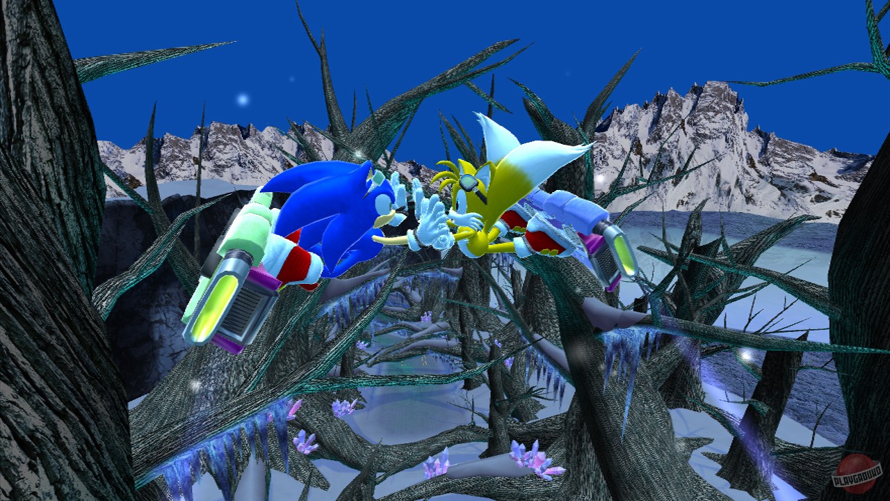 Скриншот из игры SONIC FREE RIDERS - 36
