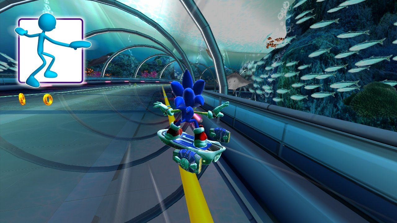 Скриншот из игры SONIC FREE RIDERS - 61